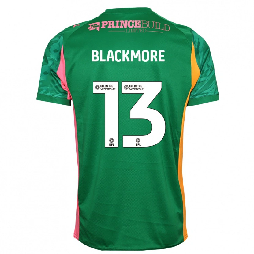 Danxen Kid Will Blackmore #13 Green Pink Goalkeeper Jersey 2025/26 T-Shirt