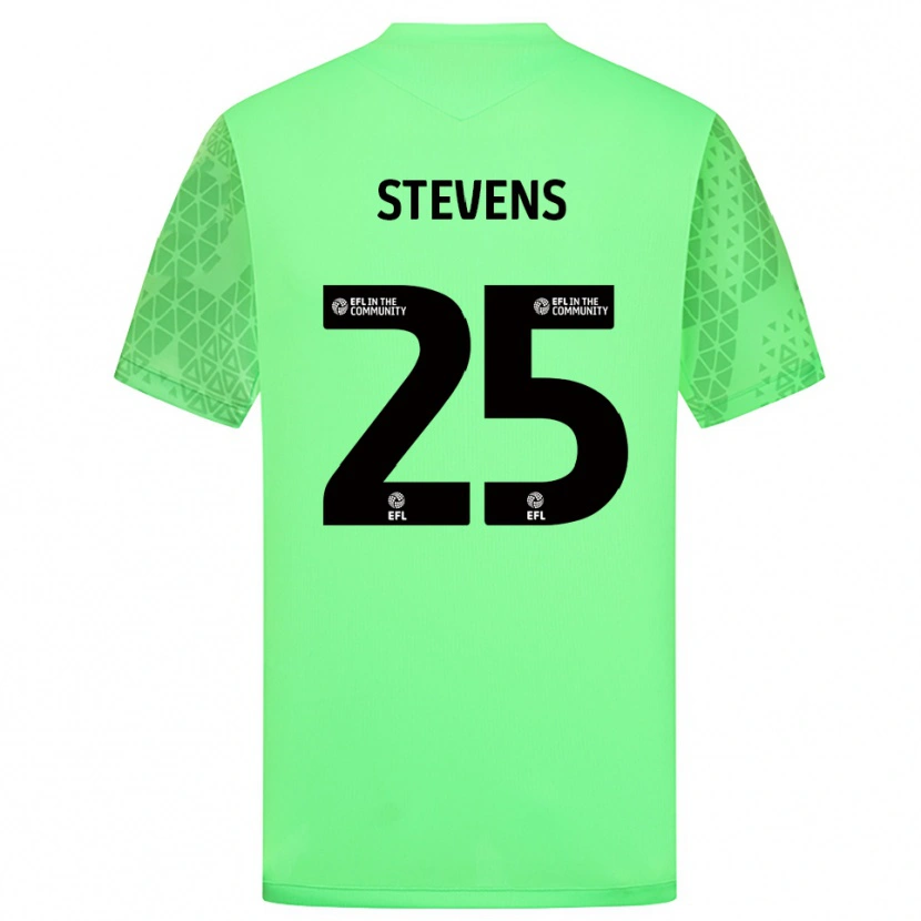 Danxen Kid Jack Stevens #25 Light Green Goalkeeper Jersey 2025/26 T-Shirt