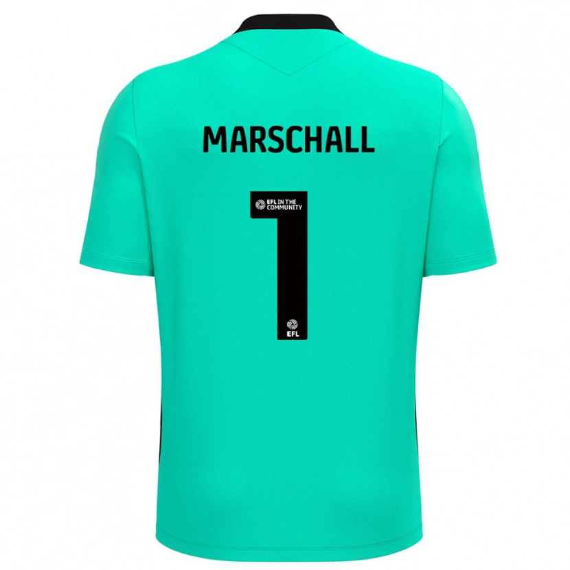 Danxen Kid Filip Marschall #1 Turquoise Goalkeeper Jersey 2025/26 T-Shirt