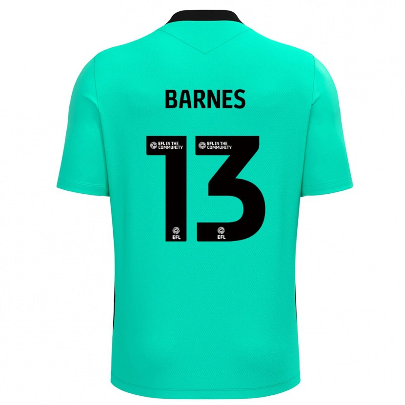 Danxen Kid Callum Barnes #13 Turquoise Goalkeeper Jersey 2025/26 T-Shirt