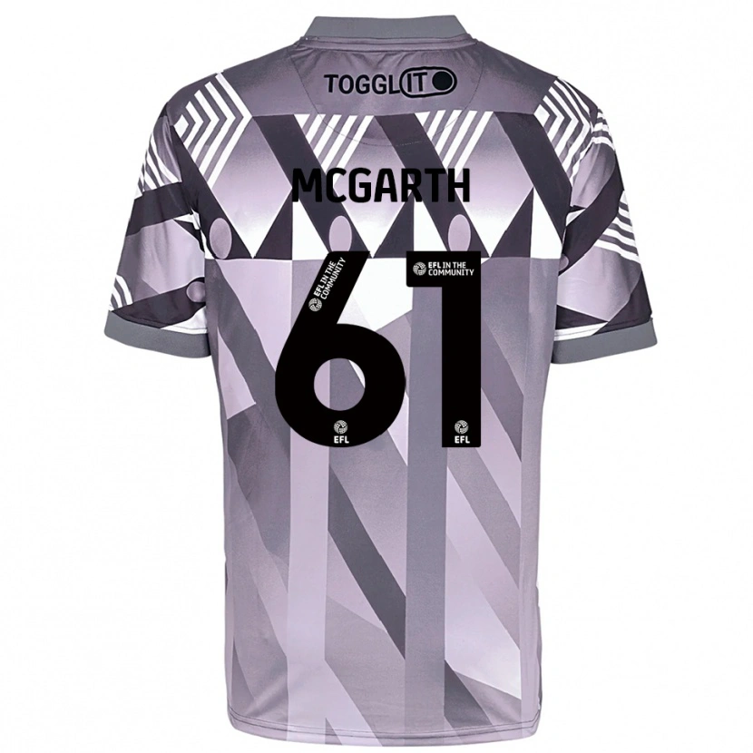 Danxen Kid Ethan McGarth #61 Light Gray Goalkeeper Jersey 2025/26 T-Shirt