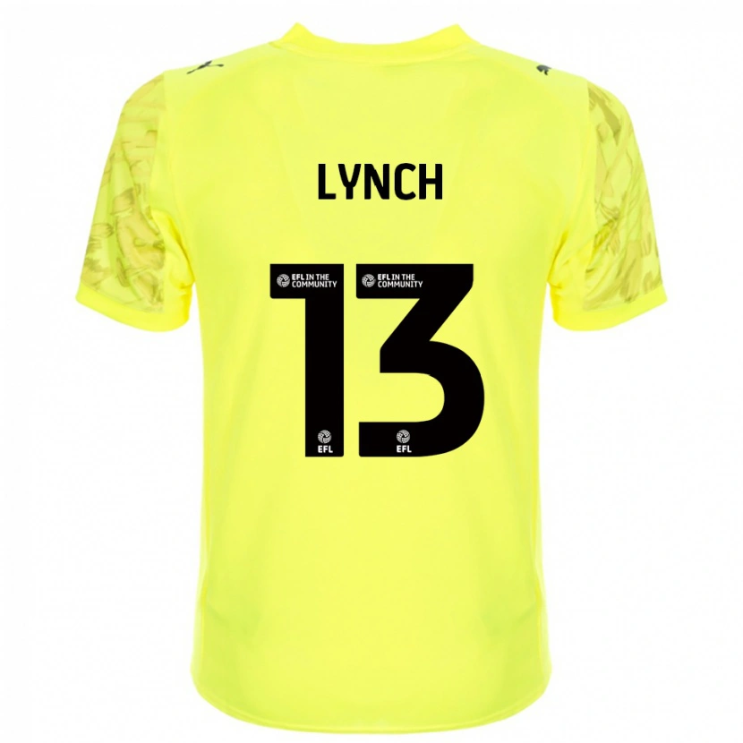 Danxen Kid Jay Lynch #13 Yellow Black Goalkeeper Jersey 2025/26 T-Shirt