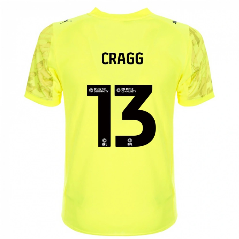 Danxen Kid Rio Cragg #13 Yellow Black Goalkeeper Jersey 2025/26 T-Shirt