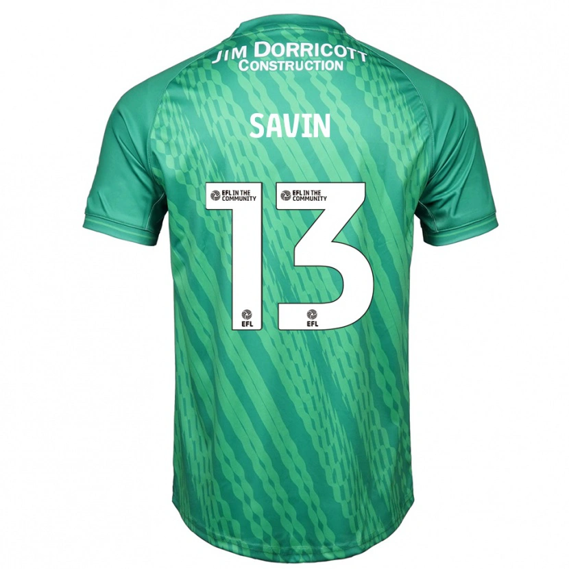 Danxen Kid Toby Savin #13 Green Turquoise Goalkeeper Jersey 2025/26 T-Shirt