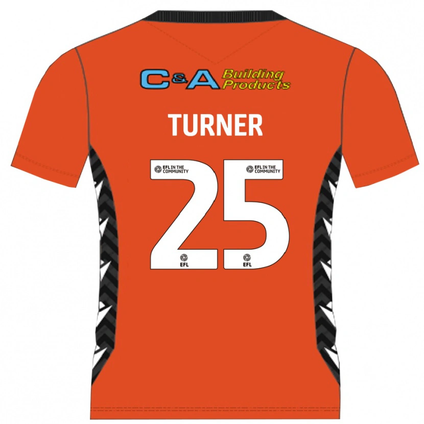 Danxen Kid Jake Turner #25 Orange Black Goalkeeper Jersey 2025/26 T-Shirt
