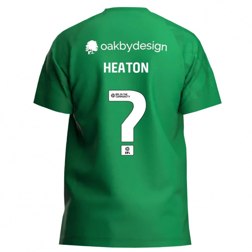 Danxen Kid Alice Heaton #0 Green White Goalkeeper Jersey 2025/26 T-Shirt
