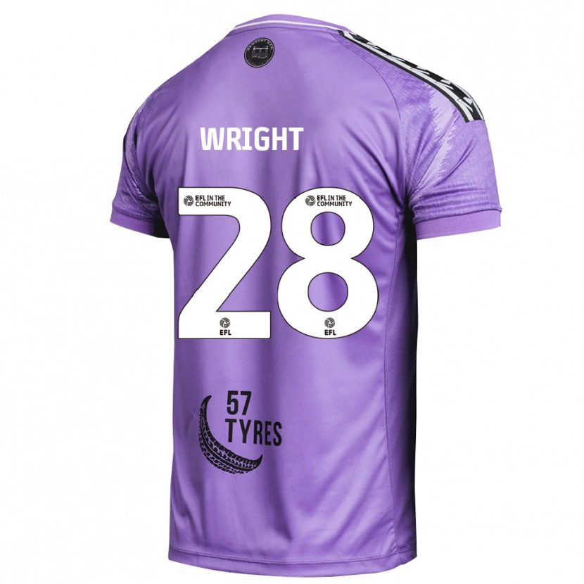 Danxen Kid Jordan Wright #28 Light Purple Goalkeeper Jersey 2025/26 T-Shirt