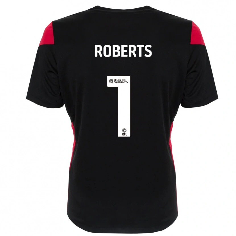 Danxen Kid Myles Roberts #1 Black White Goalkeeper Jersey 2025/26 T-Shirt