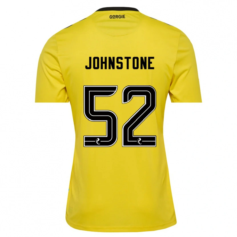 Danxen Kid Rachael Johnstone #52 Yellow Red Black Goalkeeper Jersey 2025/26 T-Shirt