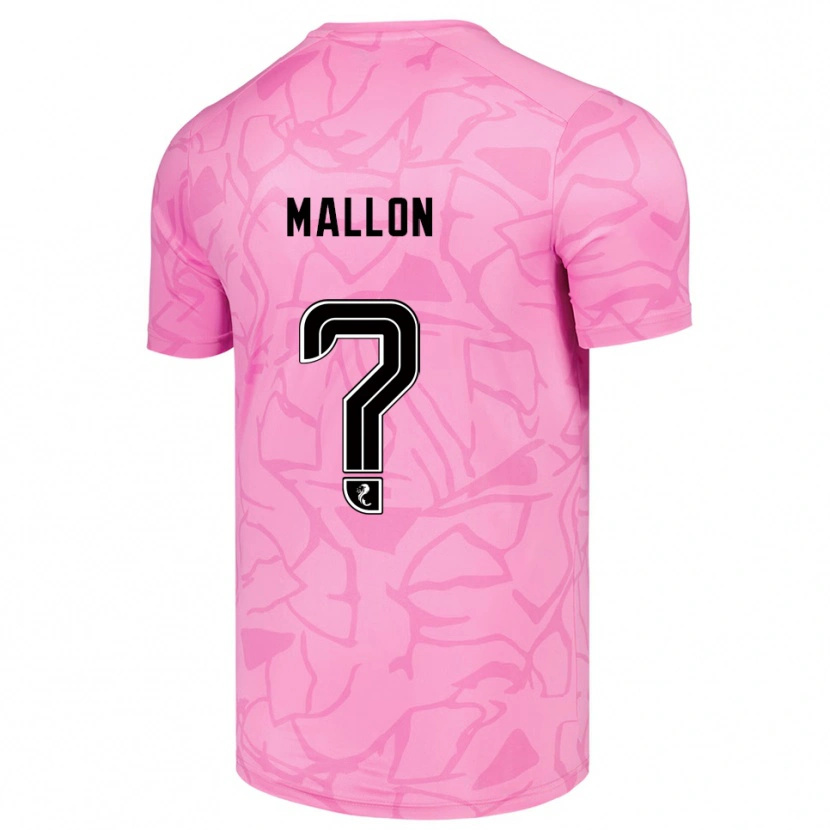 Danxen Kid Ryan Mallon #0 Pink Black Goalkeeper Jersey 2025/26 T-Shirt
