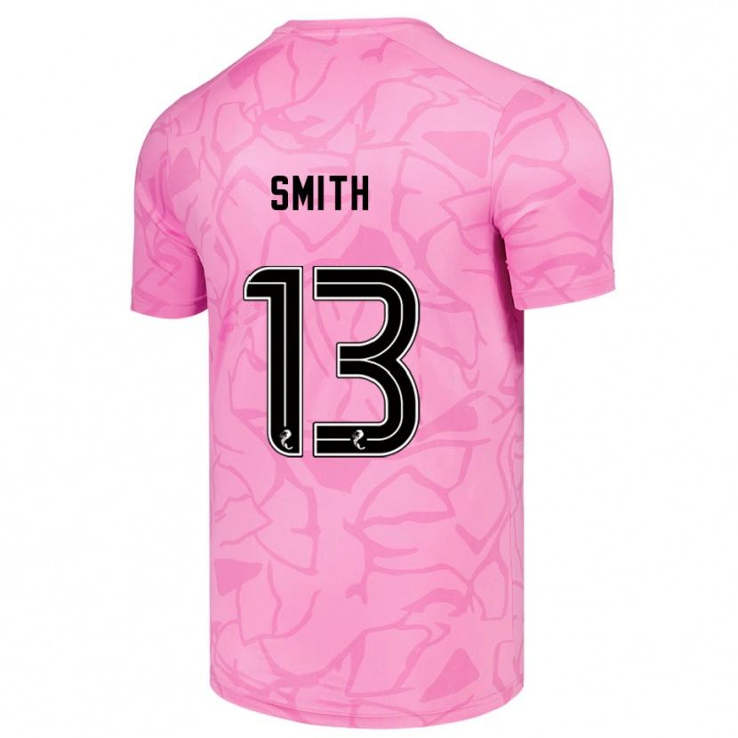 Danxen Kid Jordan Smith #13 Pink Black Goalkeeper Jersey 2025/26 T-Shirt