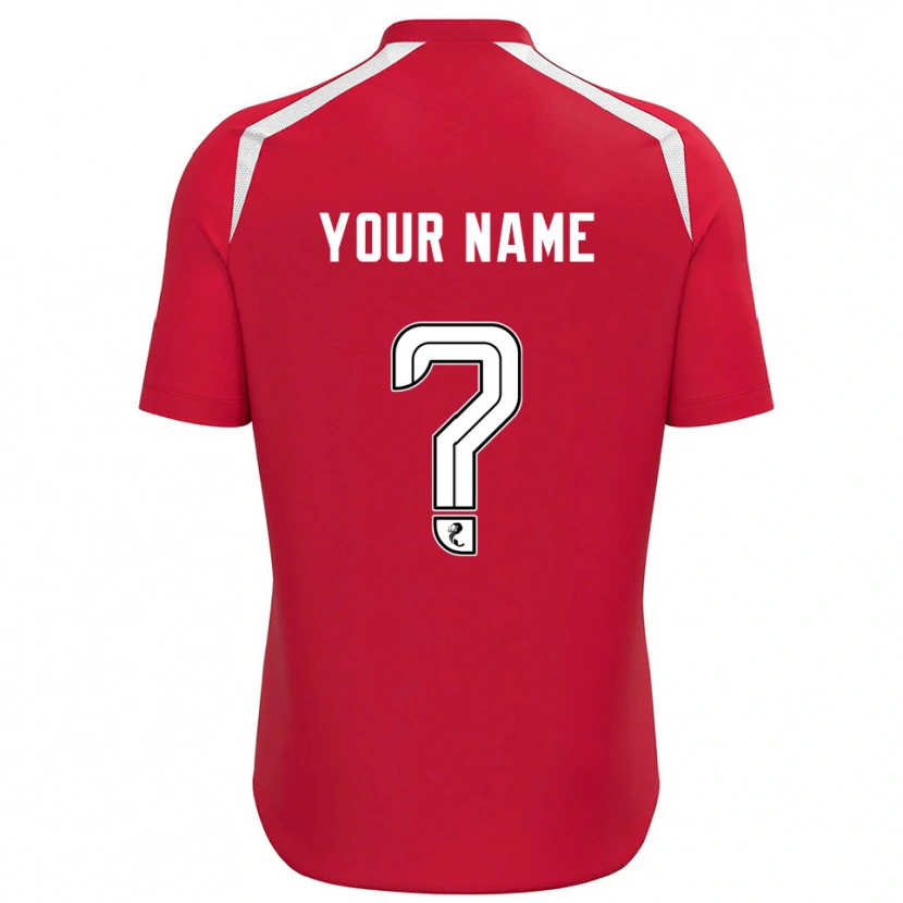 Danxen Kid St Johnstone Red White Goalkeeper Jersey 2025/26 T-Shirt