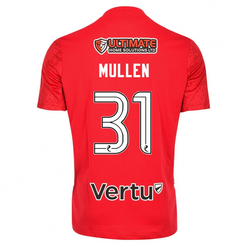 Danxen Kid Ryan Mullen #31 Red White Goalkeeper Jersey 2025/26 T-Shirt