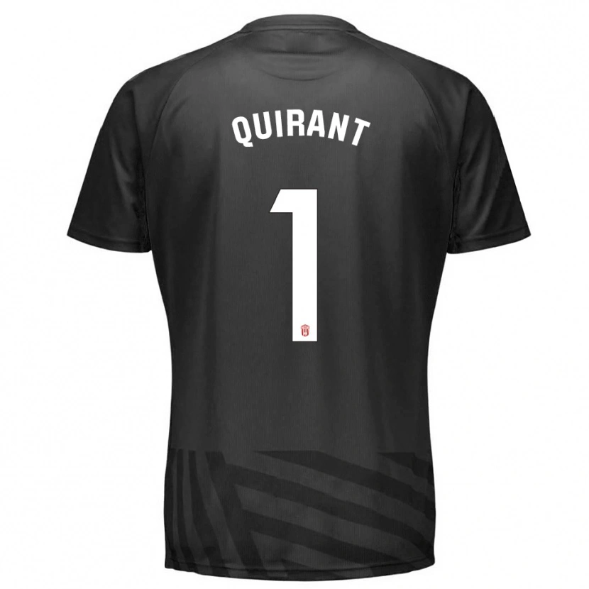 Danxen Kid Luismi Quirant #1 Gray Black Goalkeeper Jersey 2025/26 T-Shirt