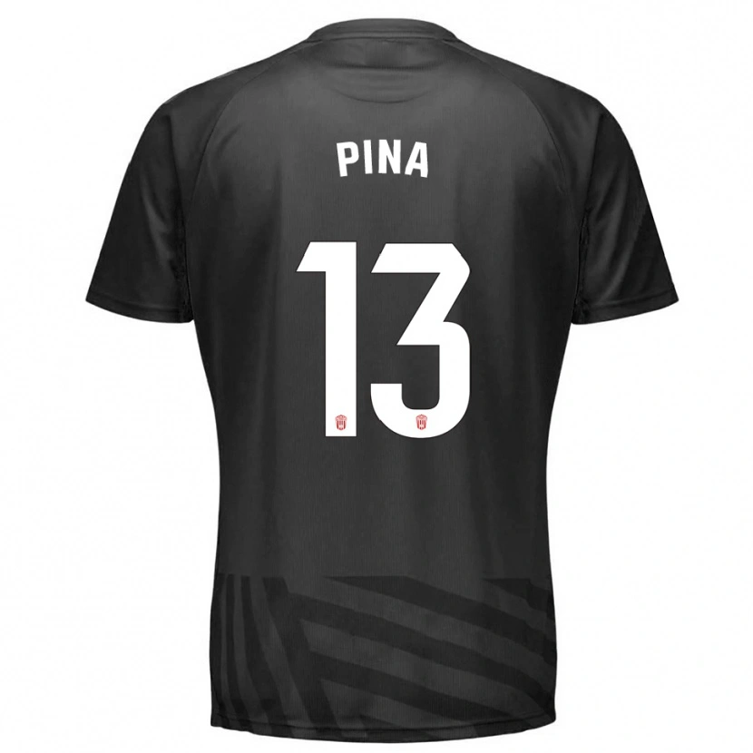 Danxen Kid Antonio Pina #13 Gray Black Goalkeeper Jersey 2025/26 T-Shirt