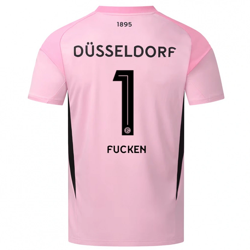 Danxen Kid Kilian Fucken #1 Pink Black Goalkeeper Jersey 2025/26 T-Shirt