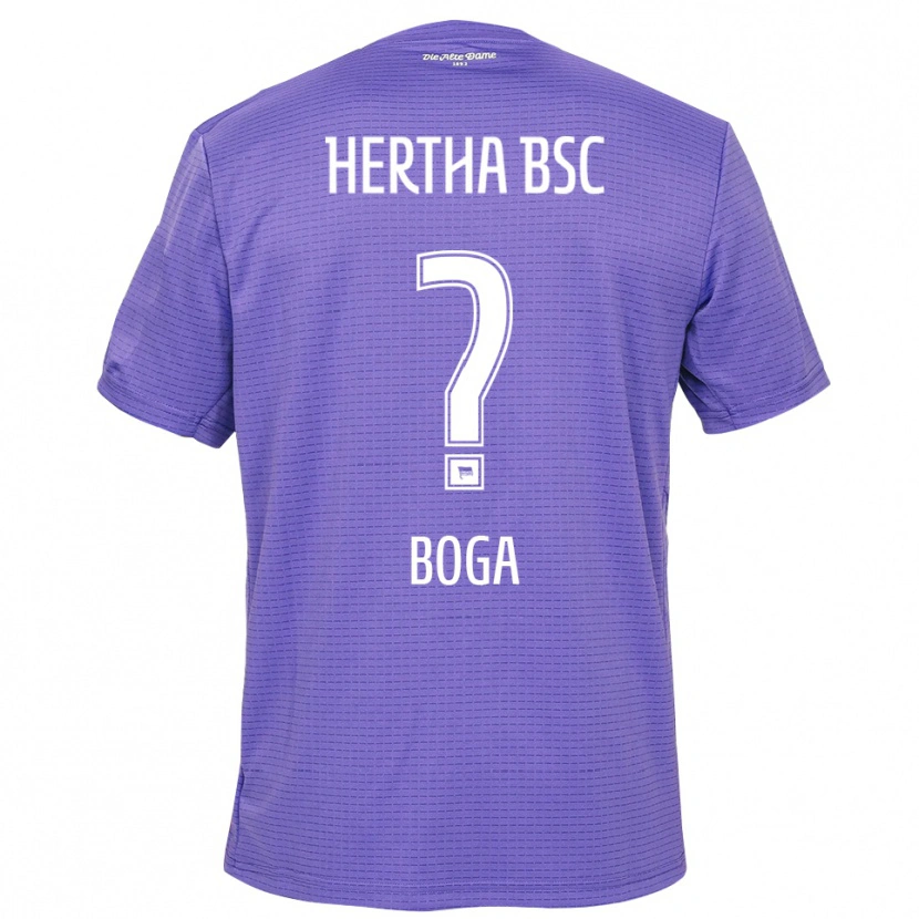 Danxen Kid Serkan Boga #0 Purple White Goalkeeper Jersey 2025/26 T-Shirt