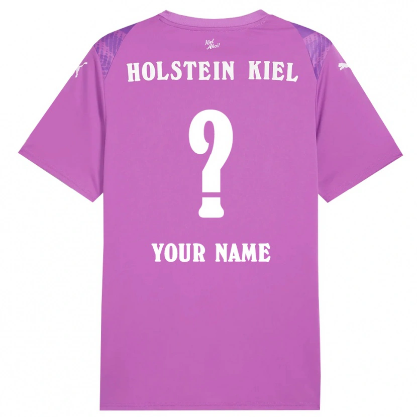 Danxen Kid Holstein Kiel Purple White Goalkeeper Jersey 2025/26 T-Shirt