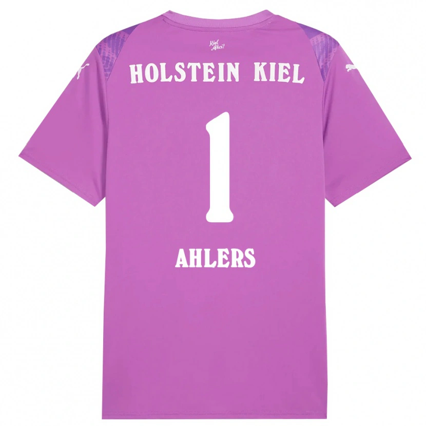 Danxen Kid Noah Ahlers #1 Purple White Goalkeeper Jersey 2025/26 T-Shirt