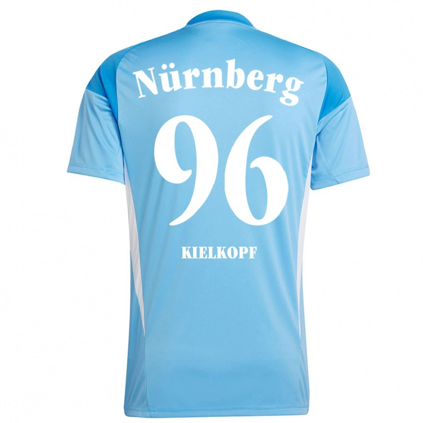 Danxen Kid Felix Kielkopf #96 Sky Blue White Goalkeeper Jersey 2025/26 T-Shirt