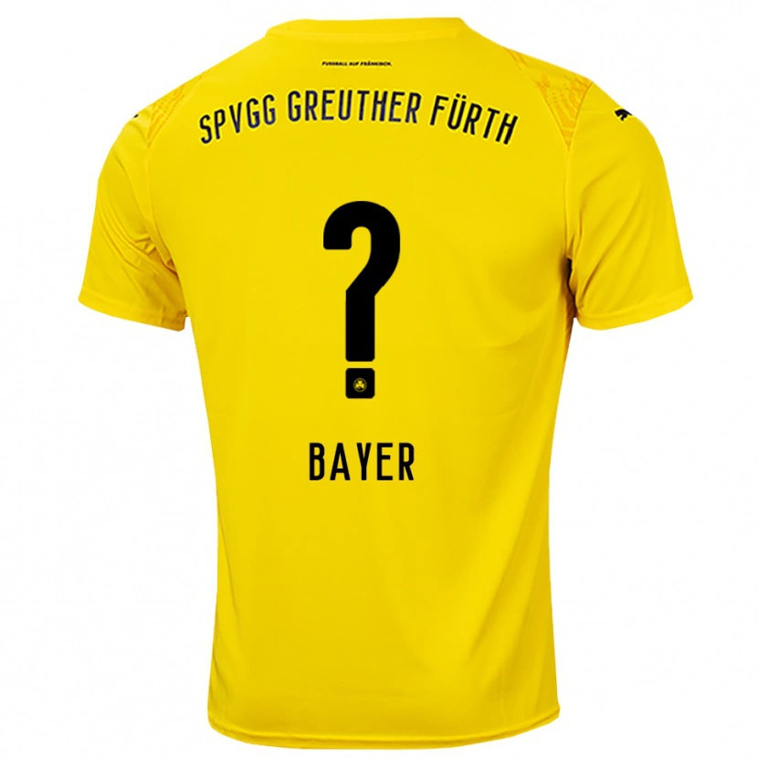 Danxen Kid Lisa Bayer #0 Yellow Black Goalkeeper Jersey 2025/26 T-Shirt