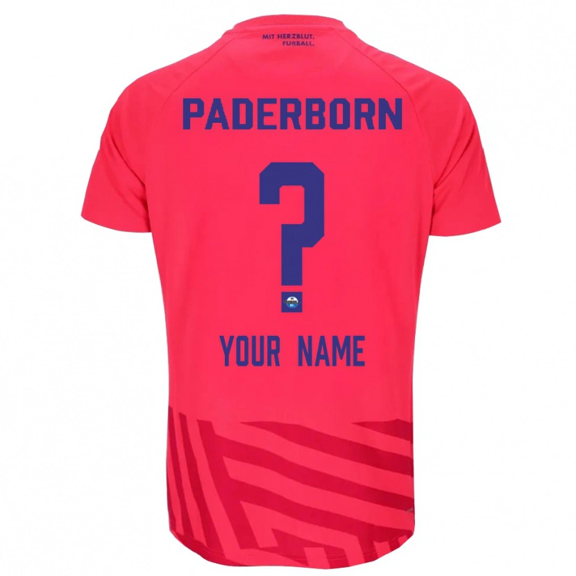 Danxen Kid SC Paderborn 07 Red Black Goalkeeper Jersey 2025/26 T-Shirt