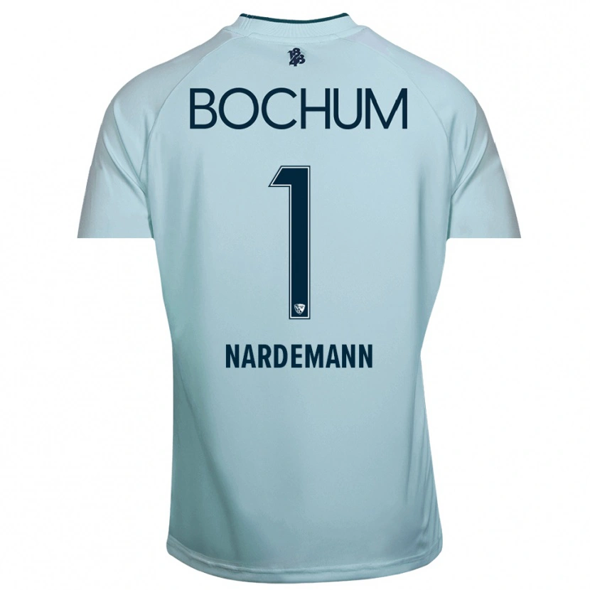 Danxen Kid Kari Närdemann #1 Cyan-Blue Goalkeeper Jersey 2025/26 T-Shirt