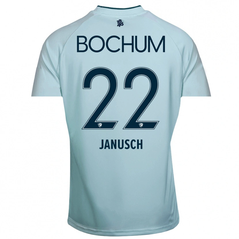 Danxen Kid Thees Janusch #22 Cyan-Blue Goalkeeper Jersey 2025/26 T-Shirt