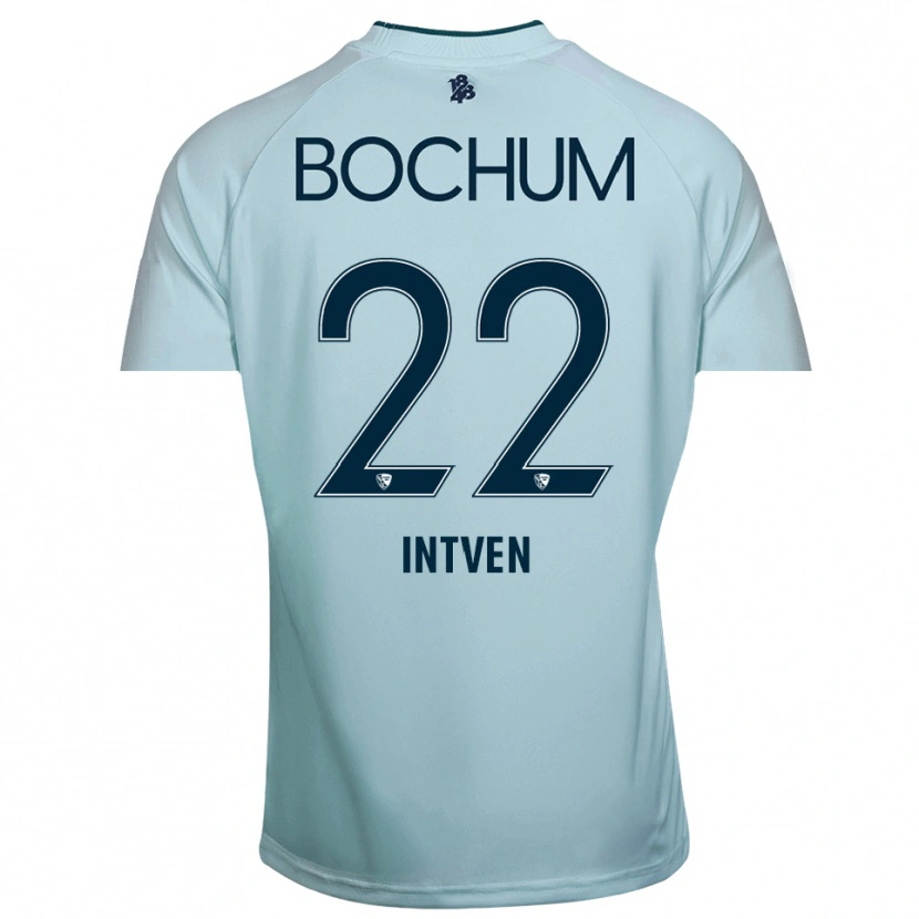 Danxen Kid Noel Intven #22 Cyan-Blue Goalkeeper Jersey 2025/26 T-Shirt