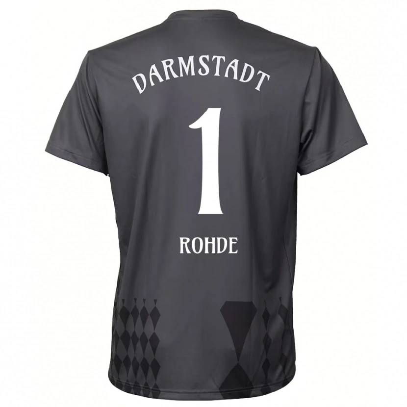 Danxen Kid Til Rohde #1 Dark Gray Goalkeeper Jersey 2025/26 T-Shirt