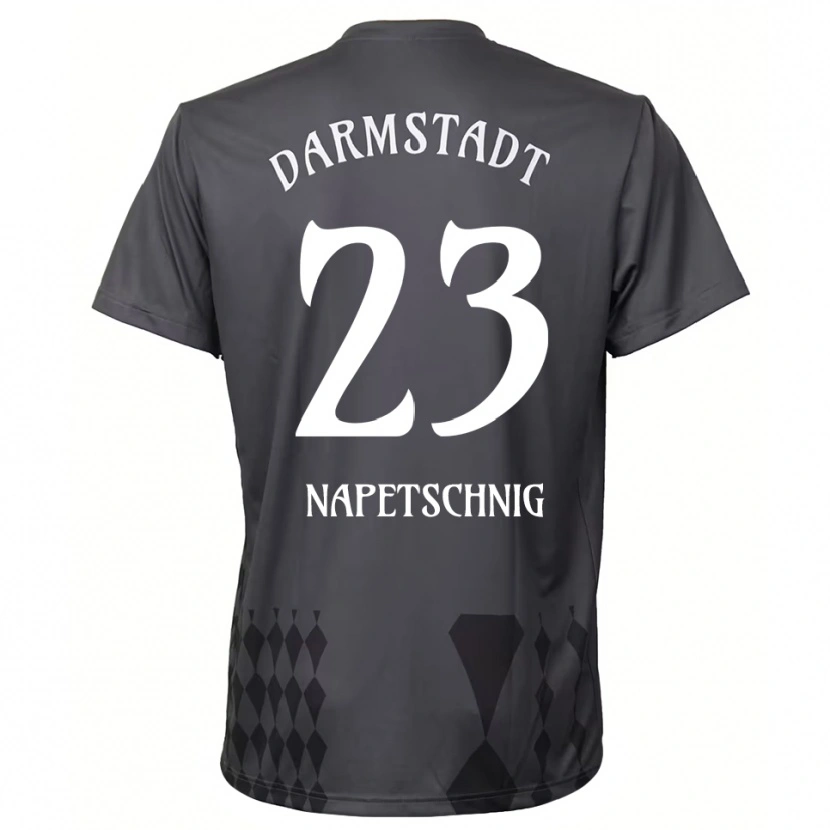 Danxen Kid Raphael Napetschnig #23 Dark Gray Goalkeeper Jersey 2025/26 T-Shirt