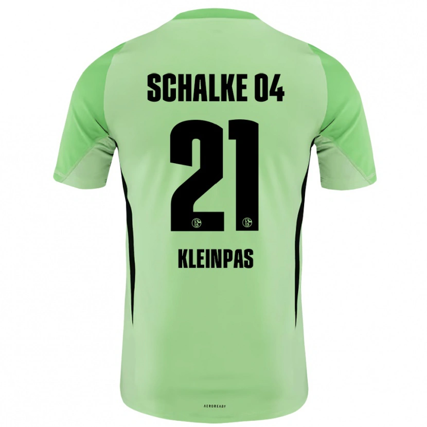 Danxen Kid Sophie Kleinpas #21 Light Green Black Goalkeeper Jersey 2025/26 T-Shirt