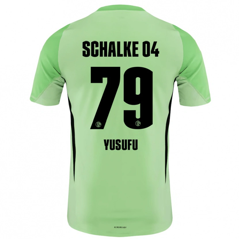 Danxen Kid Leonie Bendzulla #79 Light Green Black Goalkeeper Jersey 2025/26 T-Shirt
