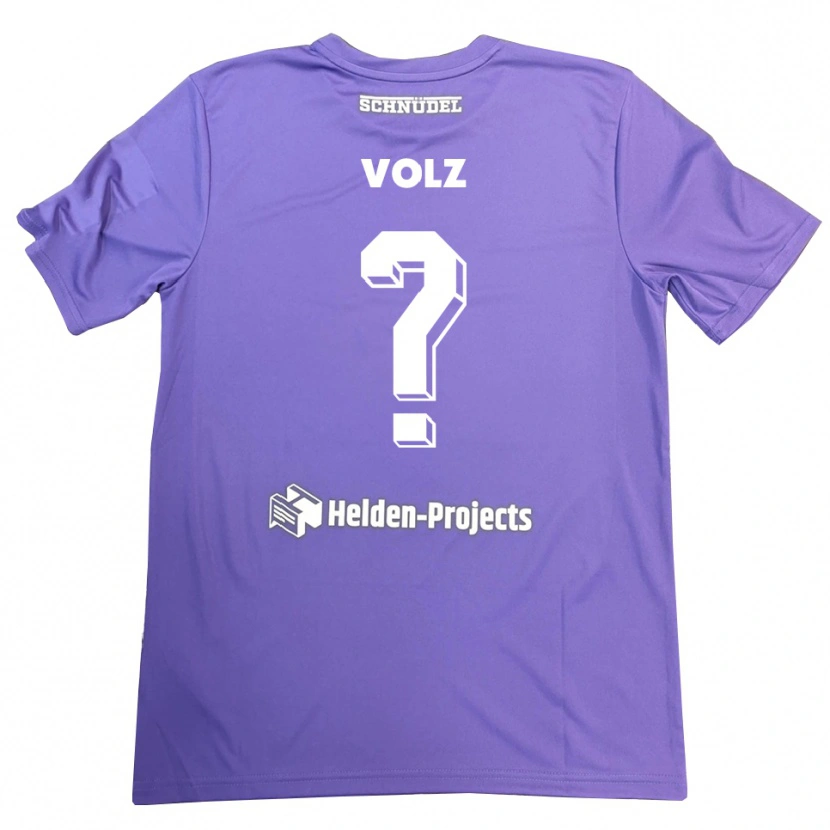 Danxen Kid Jule Volz #0 Purple White Goalkeeper Jersey 2025/26 T-Shirt