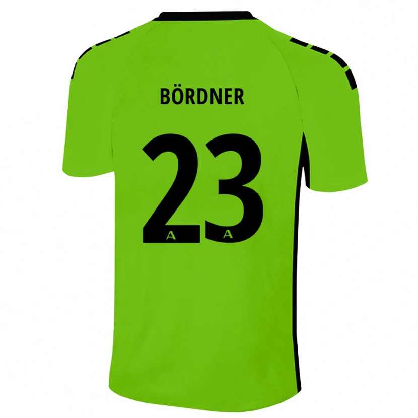 Danxen Kid Elias Bördner #23 Grass Green Black Goalkeeper Jersey 2025/26 T-Shirt