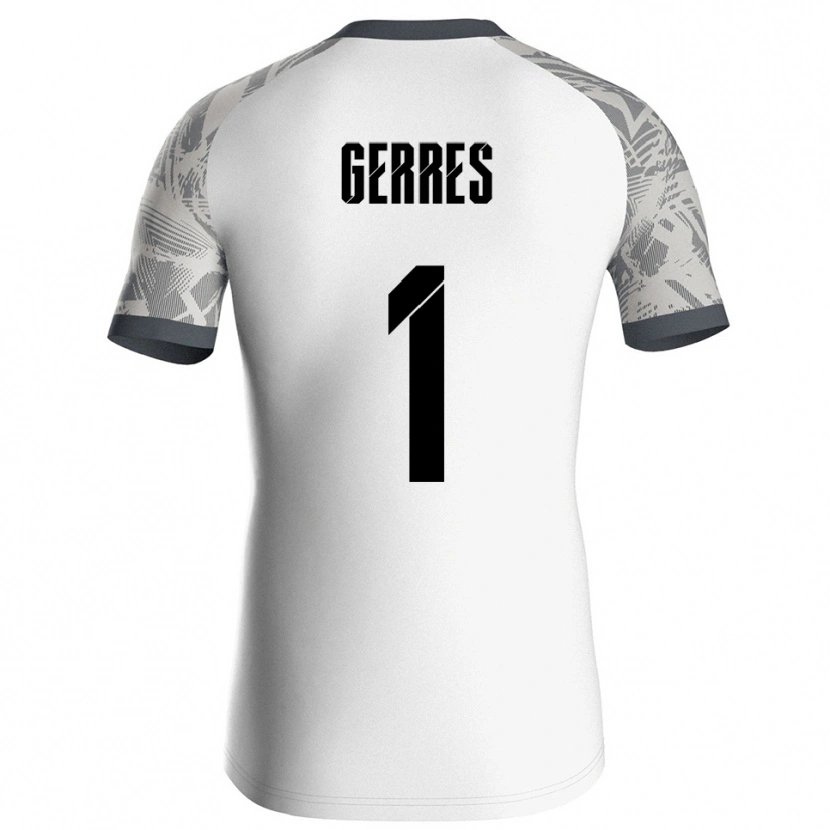 Danxen Kid Romero Gerres #1 Gray White Goalkeeper Jersey 2025/26 T-Shirt