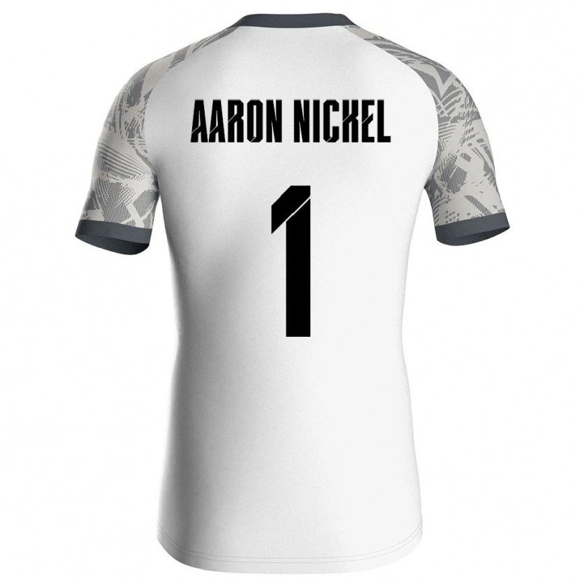 Danxen Kid Arvit Aaron Nickel #1 Gray White Goalkeeper Jersey 2025/26 T-Shirt
