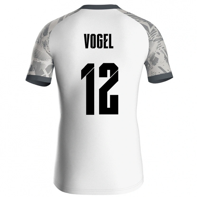 Danxen Kid Colin Vogel #12 Gray White Goalkeeper Jersey 2025/26 T-Shirt