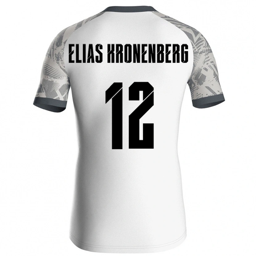 Danxen Kid Sebastian Elias Kronenberg #12 Gray White Goalkeeper Jersey 2025/26 T-Shirt