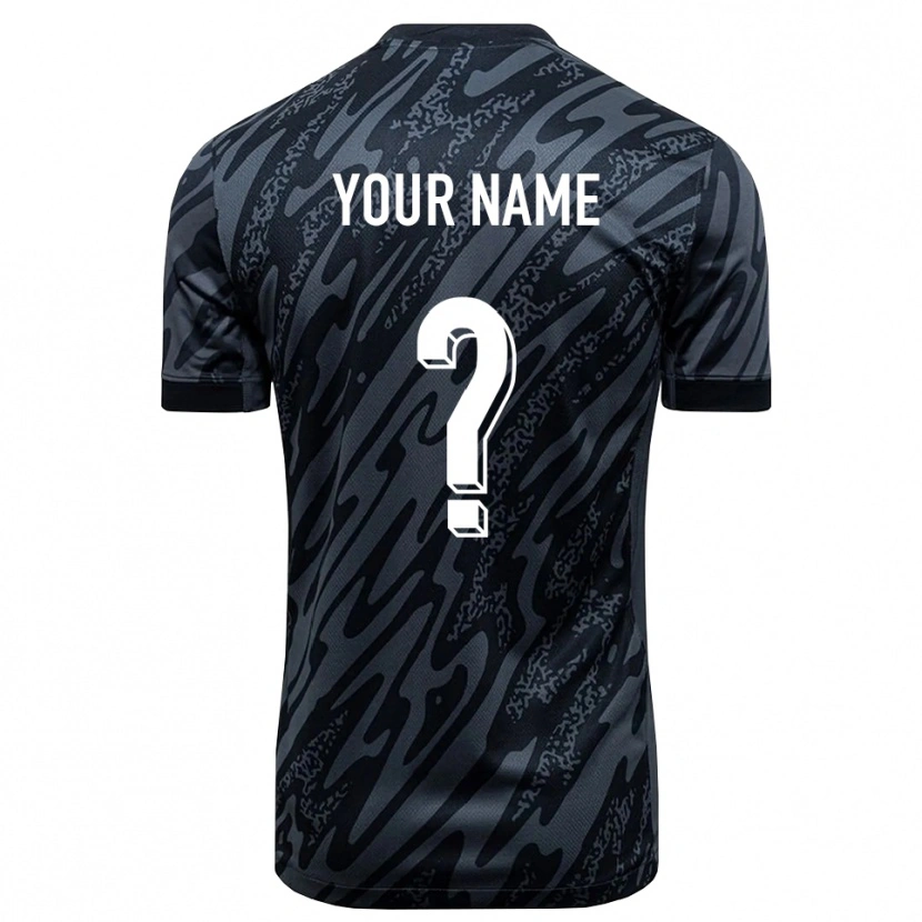 Danxen Kid TSV Havelse Black Gray Goalkeeper Jersey 2025/26 T-Shirt