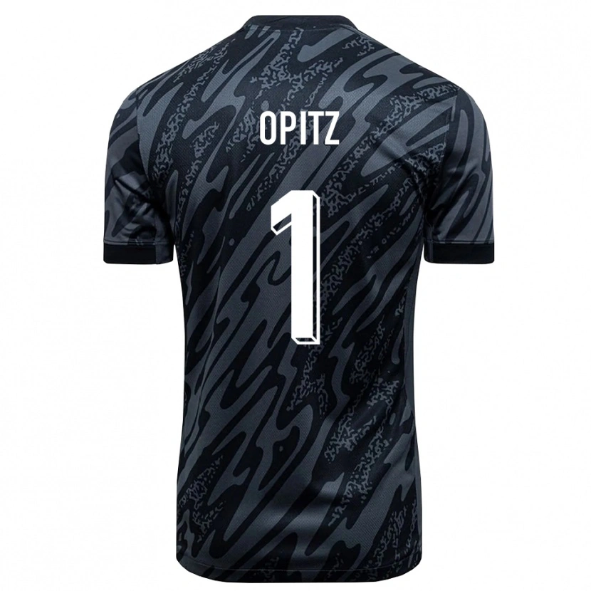 Danxen Kid Tom Opitz #1 Black Gray Goalkeeper Jersey 2025/26 T-Shirt