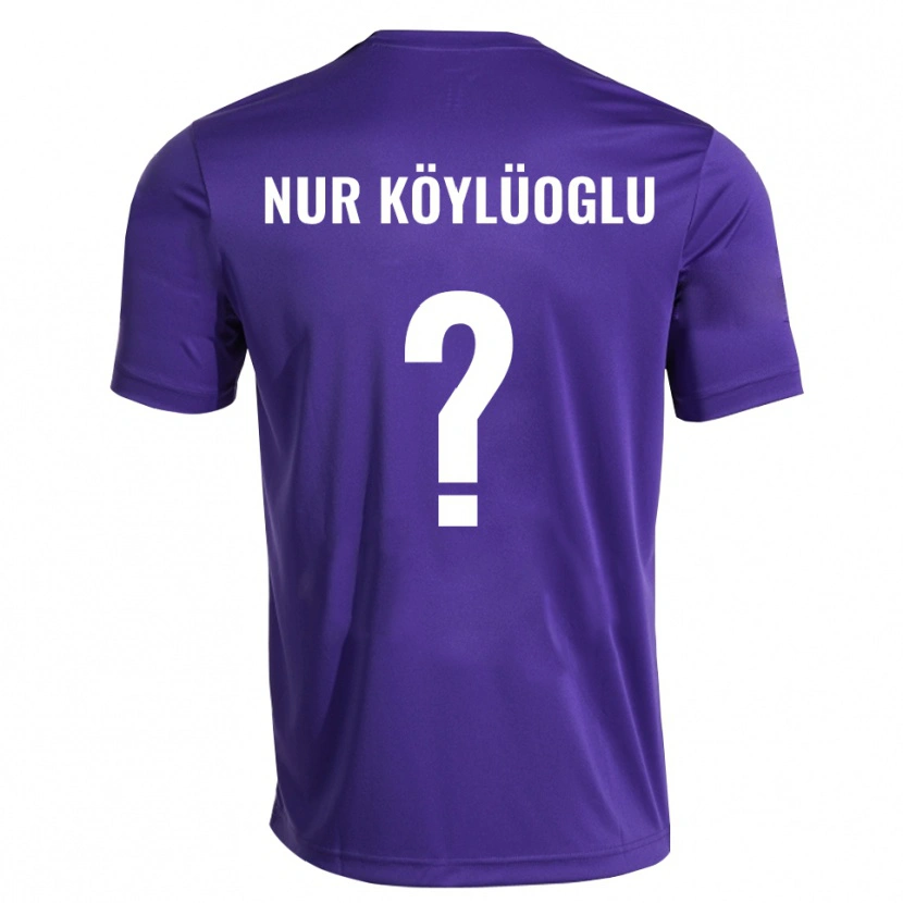 Danxen Kid Zehra Nur Köylüoglu #0 Purple White Goalkeeper Jersey 2025/26 T-Shirt