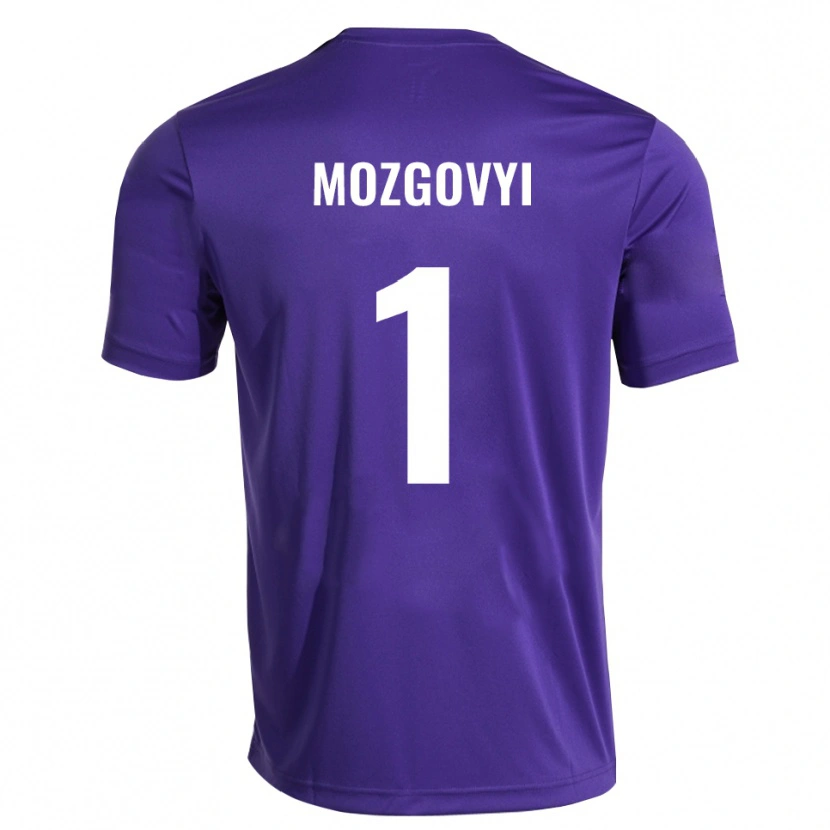 Danxen Kid Arseniy Mozgovyi #1 Purple White Goalkeeper Jersey 2025/26 T-Shirt