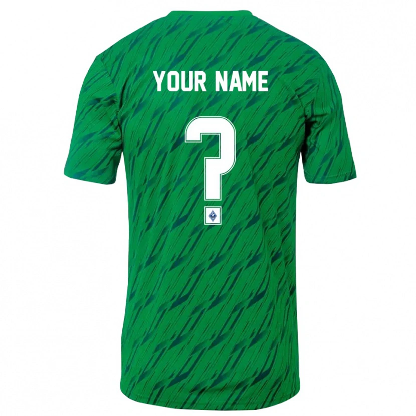 Danxen Kid SV Waldhof Mannheim Green White Goalkeeper Jersey 2025/26 T-Shirt