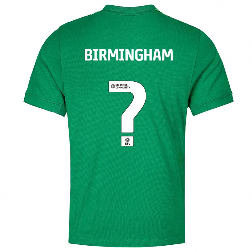 Danxen Kid Shea Birmingham #0 Green White Goalkeeper Jersey 2025/26 T-Shirt