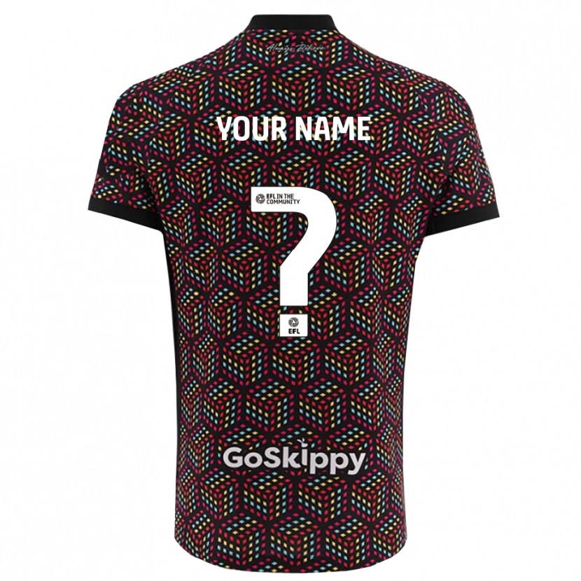 Danxen Kid Bristol City Black White Goalkeeper Jersey 2025/26 T-Shirt