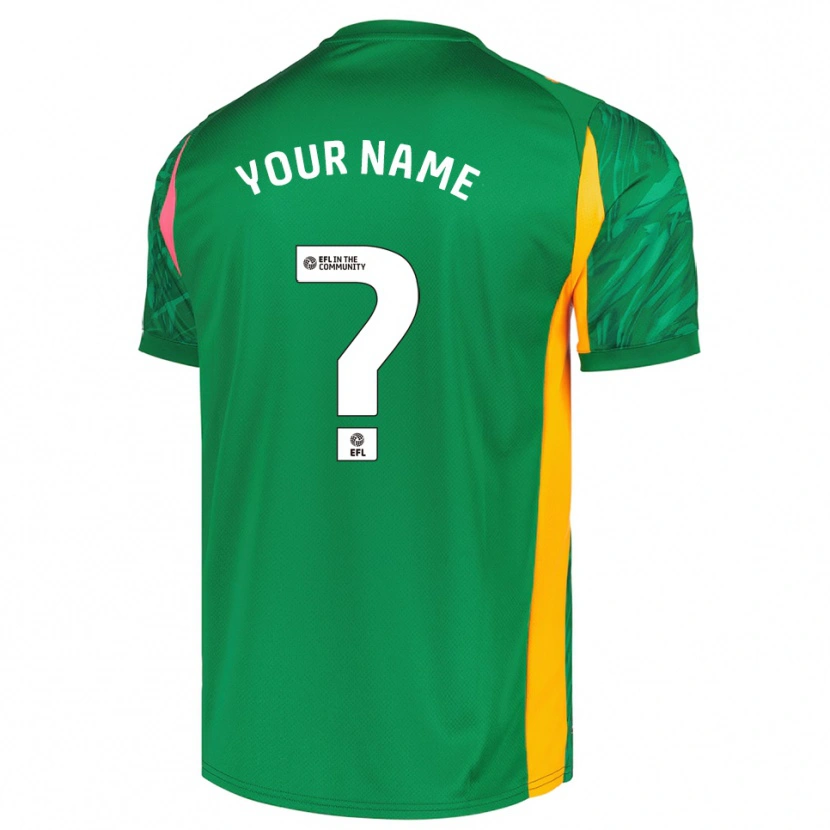 Danxen Kid Derby County Green Pink Goalkeeper Jersey 2025/26 T-Shirt