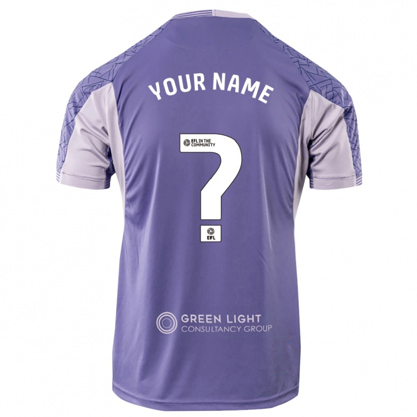 Danxen Kid Norwich City Light Purple Goalkeeper Jersey 2025/26 T-Shirt