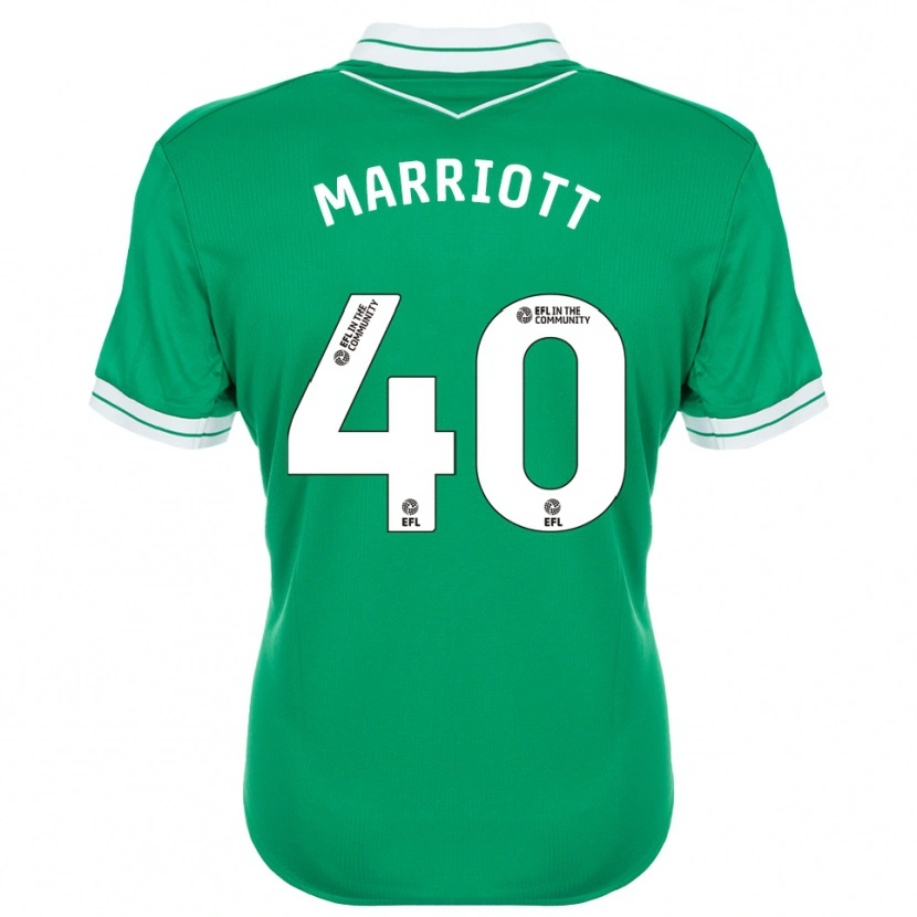 Danxen Kid Monty Marriott #40 Green White Goalkeeper Jersey 2025/26 T-Shirt