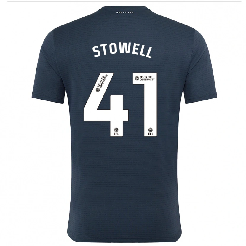 Danxen Kid Li-Bau Stowell #41 Black White Goalkeeper Jersey 2025/26 T-Shirt